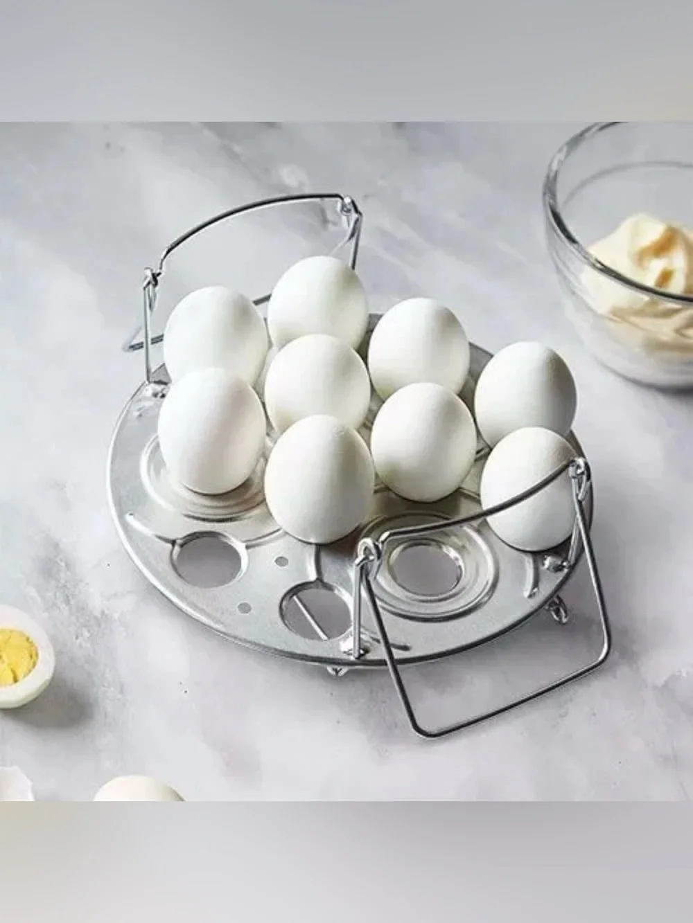 New - Pampered Chef Quick Cooker Stackable Steaming Rack 100089